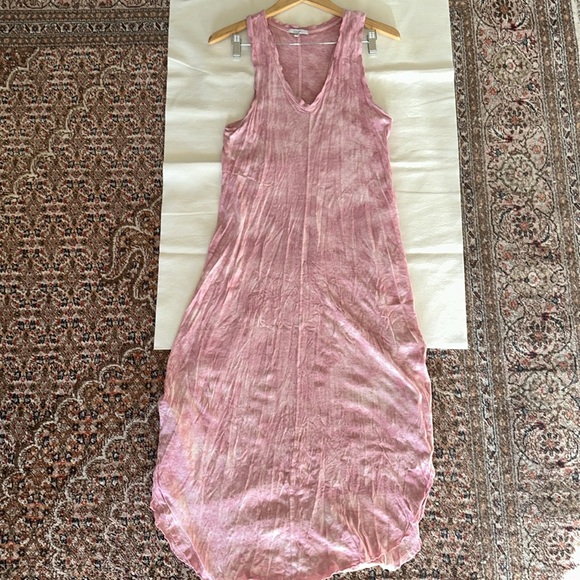 Pink CLOUD TIE DYE REVERIE MIDI DRESS Size Small - Picture 6 of 10